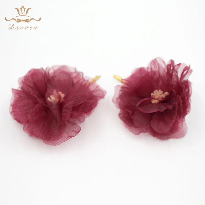 Burgundy/Pink New Headdress Flower Hair Accessories For Bridal Wedding Pink Rose Flower Hairpin Hair Clip
Burgundy/Pink New Headdress Flower Hair Accessories For Bridal Wedding Pink Rose Flower Hairpin Hair Clip