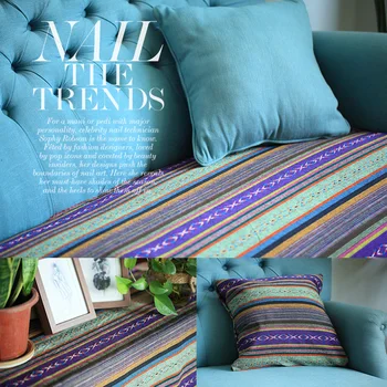 The folk style retro stripe knit fabric pillow cotton home sofa fabric DIY tailoring exquisite fabrics
The folk style retro stripe knit fabric pillow cotton home sofa fabric DIY tailoring exquisite fabrics