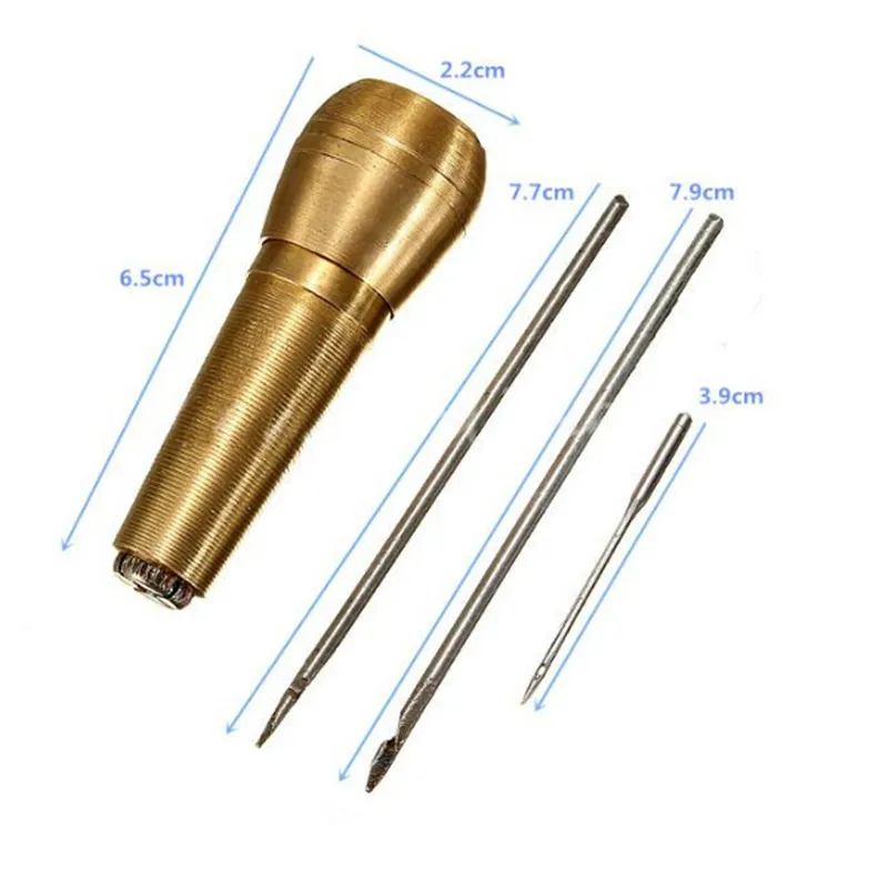 Hotsale Leathercraft Needle Kit Tool Canvas Leather Tent Sewing Awl Hand Stitcher Worldwide FreeShipping V5cs
Hotsale Leathercraft Needle Kit Tool Canvas Leather Tent Sewing Awl Hand Stitcher Worldwide FreeShipping V5cs