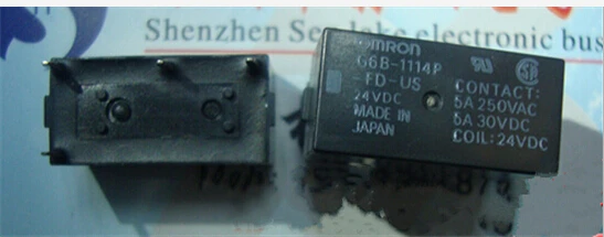 NEW relay G6B-1114P-FD-US-24VDC G6B-1114P-FD-US 24VDC G6B1114PFDUS-24VDC G6B1114PFDUS G6B-1114P DC24V 24V DIP4 5pcs/lot | Обустройство