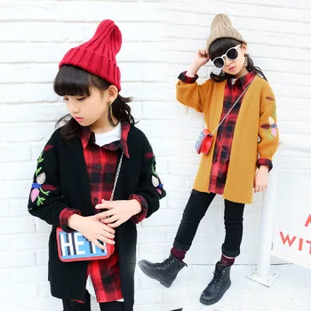 Casual Coats Children Clothing Coat Kids Clothes Autumn Winter Girls Long Sleeve Knitting Sweater Sweater For Girls Cardigan
Casual Coats Children Clothing Coat Kids Clothes Autumn Winter Girls Long Sleeve Knitting Sweater Sweater For Girls Cardigan