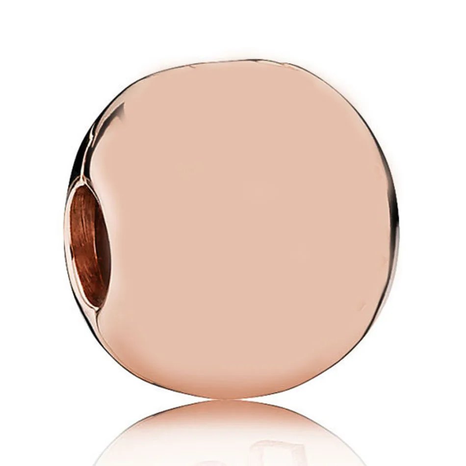 S925 Silver DIY Jewelry Signature Clips Stoppers Charm fit Lady Bracelet Bangle Girl Gift Rose Gold Color
S925 Silver DIY Jewelry Signature Clips Stoppers Charm fit Lady Bracelet Bangle Girl Gift Rose Gold Color