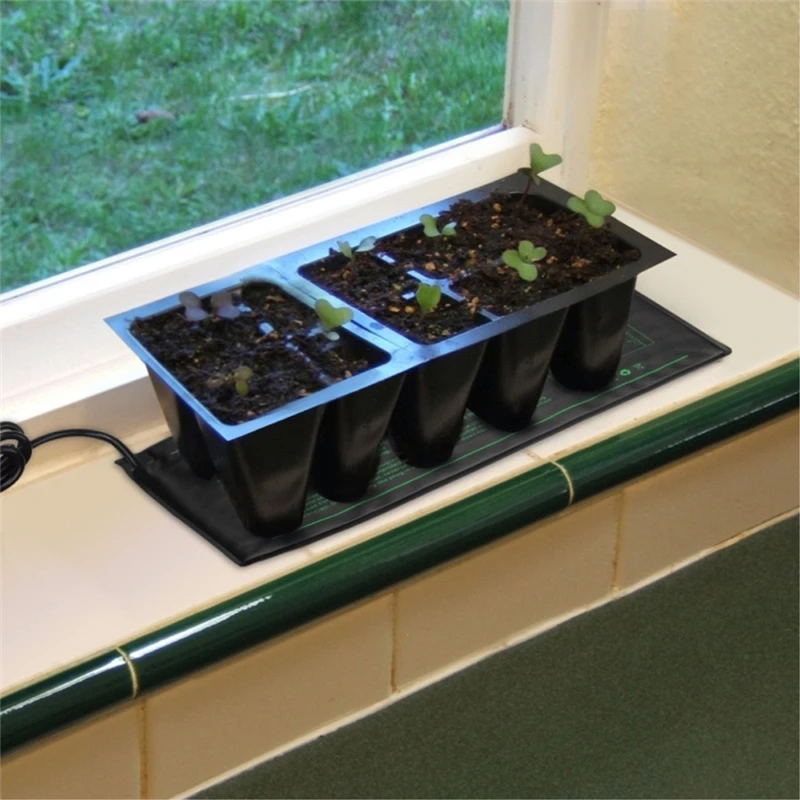 Seedling Heat Mat Plant Seed Germination Propagation Clone Starter