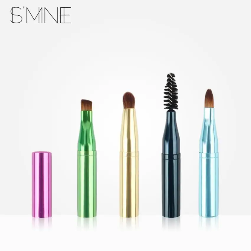 2019 NEW FASHION 4 head Makeup Brush Retractable metal Eye Eyeshadow Brush Cosmetics Portable brochas maquillaje profesional #8
2019 NEW FASHION 4 head Makeup Brush Retractable metal Eye Eyeshadow Brush Cosmetics Portable brochas maquillaje profesional #8