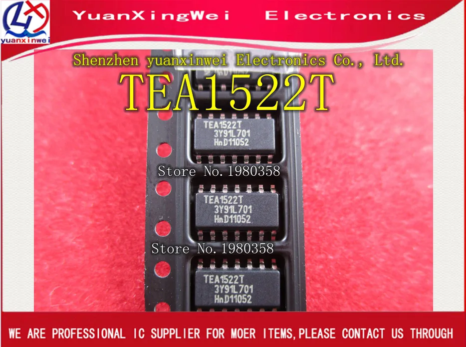 Бесплатная доставка 10 шт. TEA1522T TEA1522 IC CTRLR SMPS OCP UVD HV 14soic | Электроника