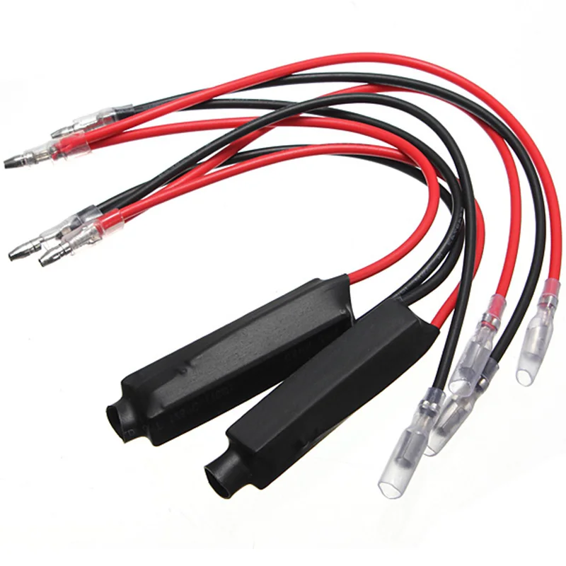 2pcs 12V Motorcycle Turn Signal Indicator LED Load Resistor Flash Blinker Fix Error
2pcs 12V Motorcycle Turn Signal Indicator LED Load Resistor Flash Blinker Fix Error