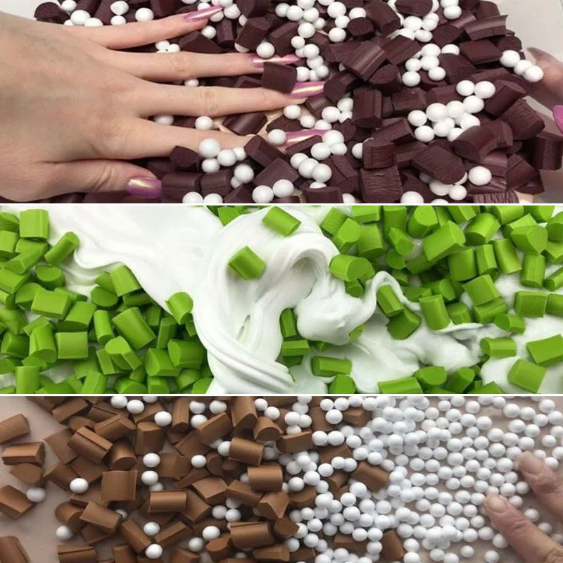New 70PCS/bag Slime Mud Soft Filler Clay Decoration Craft Sponge Strip Foam Chunks Kids Toys Christmas Gifts Slime Accessories
New 70PCS/bag Slime Mud Soft Filler Clay Decoration Craft Sponge Strip Foam Chunks Kids Toys Christmas Gifts Slime Accessories