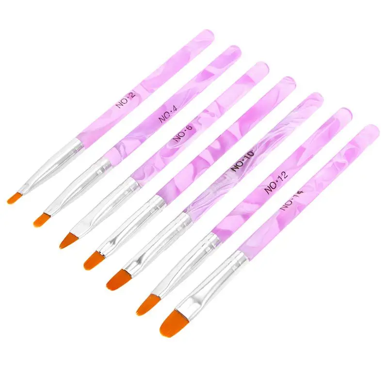 7pcs UV Gel Nail Brush Nail Art Tips Builder Brush Nail Painting Brush Pen Set d30
7pcs UV Gel Nail Brush Nail Art Tips Builder Brush Nail Painting Brush Pen Set d30