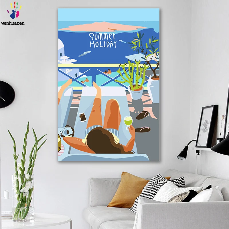 DIY colorings pictures by numbers with color Colourful Four seasons color picture drawing painting by numbers framed Home
DIY colorings pictures by numbers with color Colourful Four seasons color picture drawing painting by numbers framed Home