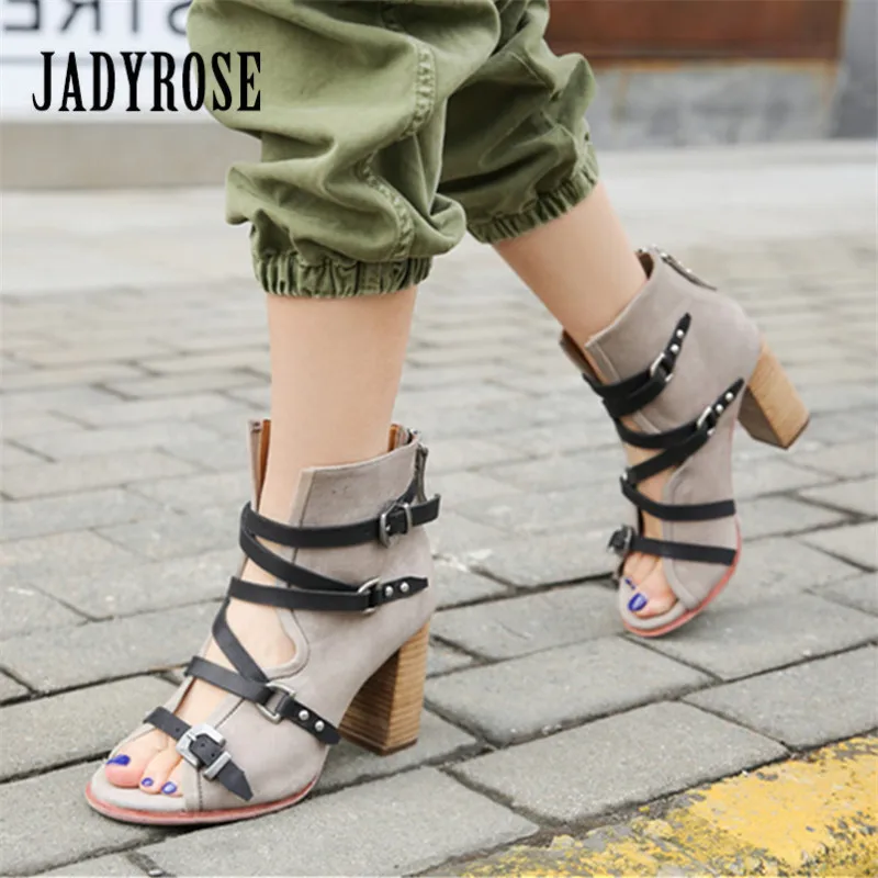 Jady Rose 2019 New Women Gladiator Sandals 9CM High Heel Shoes Woman Peep Toe Summer Boots Straps Hollow Out Women Pumps
Jady Rose 2019 New Women Gladiator Sandals 9CM High Heel Shoes Woman Peep Toe Summer Boots Straps Hollow Out Women Pumps