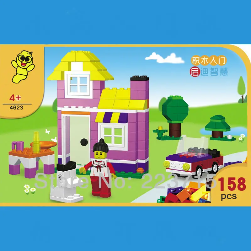 Free Shipping!*Junior Builder Pack 4* DIY enlighten block bricks,Compatible With Assembles Particles
Free Shipping!*Junior Builder Pack 4* DIY enlighten block bricks,Compatible With Assembles Particles
