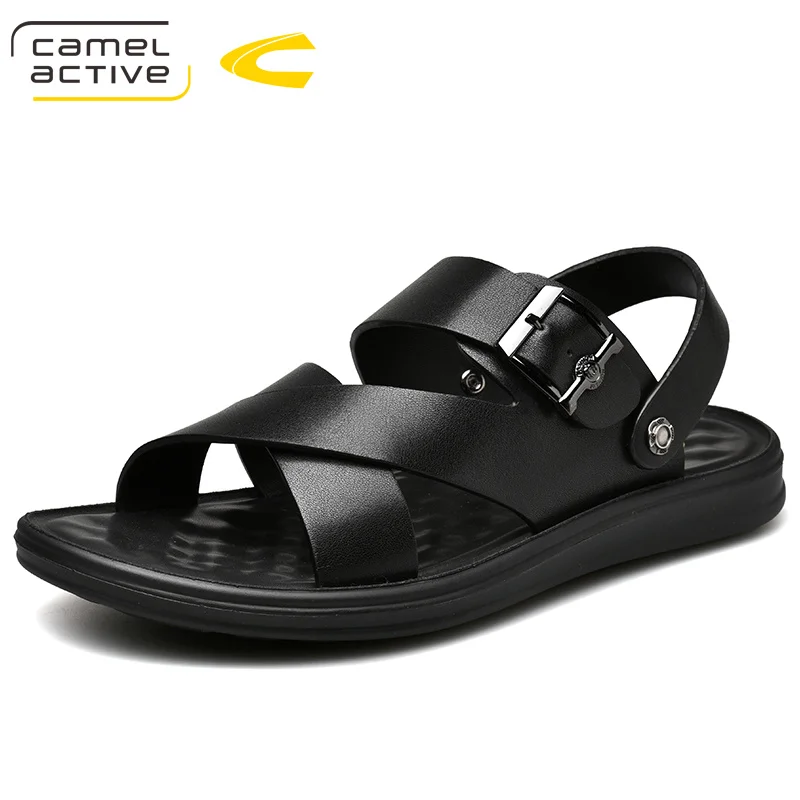 Camel Active 2019 New Men's Sandals British Fashion Genuine Leather Beach Shoes Mens Casual Massage Non-Slip Slippers Flats
Camel Active 2019 New Men's Sandals British Fashion Genuine Leather Beach Shoes Mens Casual Massage Non-Slip Slippers Flats