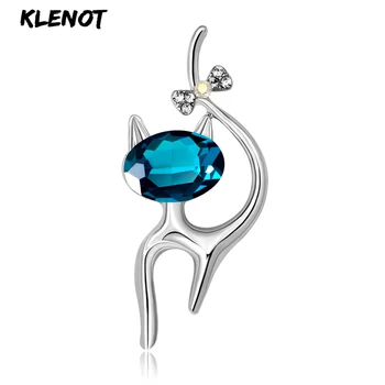 Sapphire Rhinestone Cat Brooch Animal Brooch Jewelry Bow Zircon Crystal Silver Color Pins and Brooches for Women Scarf Hijab Pin
Sapphire Rhinestone Cat Brooch Animal Brooch Jewelry Bow Zircon Crystal Silver Color Pins and Brooches for Women Scarf Hijab Pin