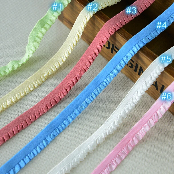 30 yard 1.3cm 0.51" wide green/yellow/blue/pink stretch elastic ruffled lace trim ribbon L2D2K455 free ship
30 yard 1.3cm 0.51" wide green/yellow/blue/pink stretch elastic ruffled lace trim ribbon L2D2K455 free ship