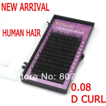New Mingjie Human hair false lashes D curl 0.08mm Size 6-12mm available 12 rows Lashes Eyelash Extension
New Mingjie Human hair false lashes D curl 0.08mm Size 6-12mm available 12 rows Lashes Eyelash Extension