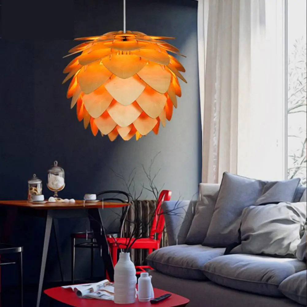 AKDSteel E27 Pine Cone Ceiling Lamp Holder Elegant Taper-Shape Pedant Light Case Home Art Decoration (without Light Source)
AKDSteel E27 Pine Cone Ceiling Lamp Holder Elegant Taper-Shape Pedant Light Case Home Art Decoration (without Light Source)