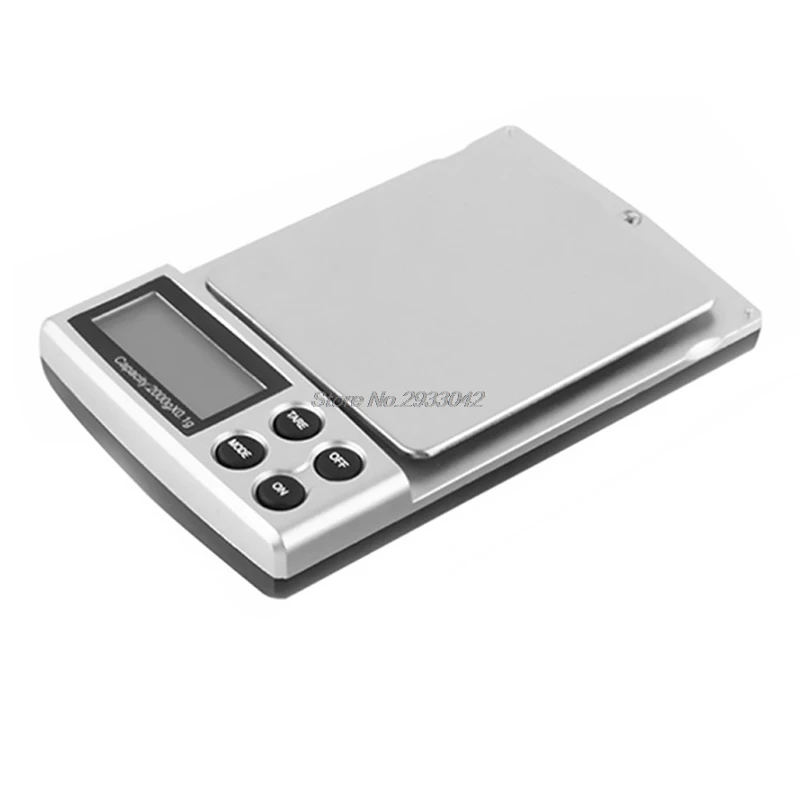 Digital Scale 2000g x 0.1g Jewelry Gold Silver Coin Grain Gram Pocket Size Herb -W128
Digital Scale 2000g x 0.1g Jewelry Gold Silver Coin Grain Gram Pocket Size Herb -W128