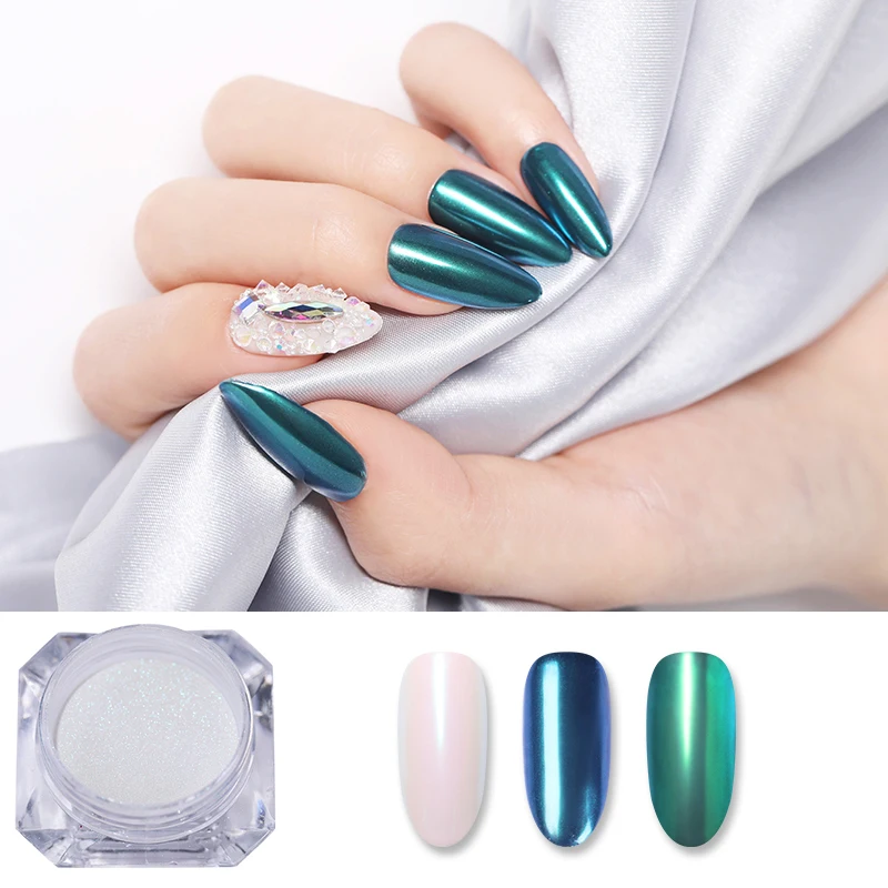 1Box Chameleon Mirror Powder Nail Art Glitter Pigment Powder Nails Chrome Nail Tips Decoration Accessories Gel Polish Dust
1Box Chameleon Mirror Powder Nail Art Glitter Pigment Powder Nails Chrome Nail Tips Decoration Accessories Gel Polish Dust