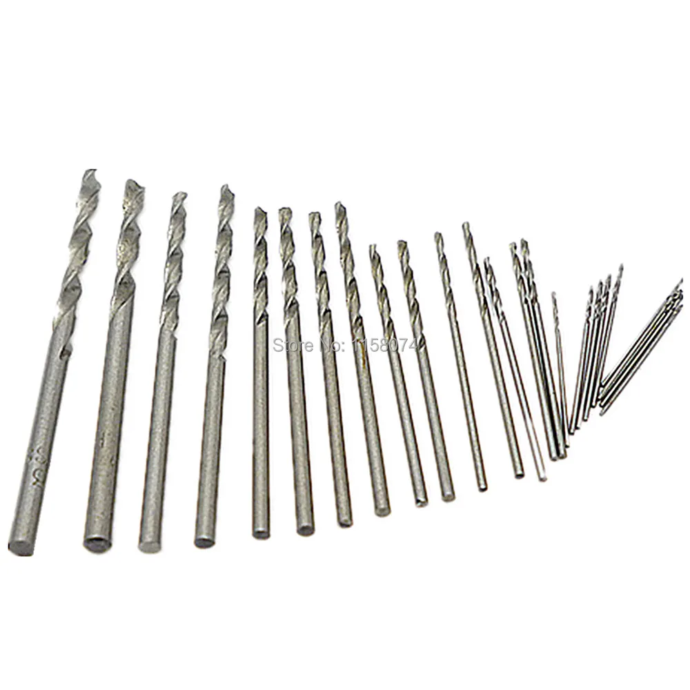 25pcs Micro Hss Small Twist Drill Bit Set Mini Precision Hobby Micro-Drill Bits 0.5mm-3mm For Pcb Crafts Jewelry Watch Making
25pcs Micro Hss Small Twist Drill Bit Set Mini Precision Hobby Micro-Drill Bits 0.5mm-3mm For Pcb Crafts Jewelry Watch Making