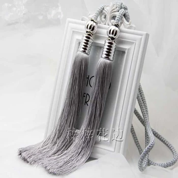 Gray Curtains Hanging Balls Hand-Woven Curtains Accessories Curtains Clips Tassels Tieback Holder Buckle Strap Black cp023 #30
Gray Curtains Hanging Balls Hand-Woven Curtains Accessories Curtains Clips Tassels Tieback Holder Buckle Strap Black cp023 #30