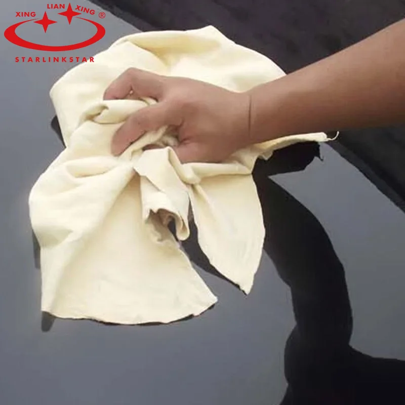 High Quality Car Natural Drying Chamois Cleaning Towel Genuine Leather Shammy Sponge cloth Sheepskin Absorbent Towel Car Washing
High Quality Car Natural Drying Chamois Cleaning Towel Genuine Leather Shammy Sponge cloth Sheepskin Absorbent Towel Car Washing