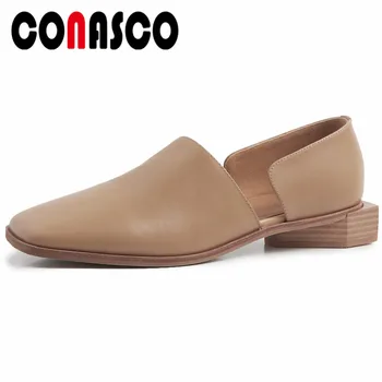 CONASCO High Quality Cow Leather Elegant Pumps Women New Brand Design Strange Low Heels Spring Summer Shallowed Shoes Woman
CONASCO High Quality Cow Leather Elegant Pumps Women New Brand Design Strange Low Heels Spring Summer Shallowed Shoes Woman