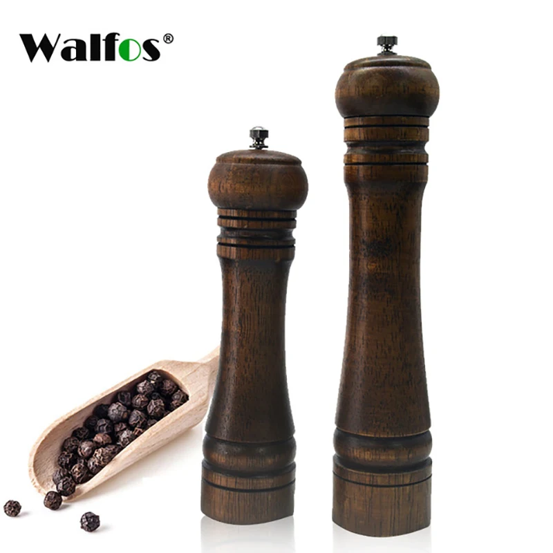 WALFOS Kitchen Tools Salt and Pepper Mill Solid Wood Pepper Mill with Strong Adjustable Ceramic Grinder Kitchen Tools
WALFOS Kitchen Tools Salt and Pepper Mill Solid Wood Pepper Mill with Strong Adjustable Ceramic Grinder Kitchen Tools