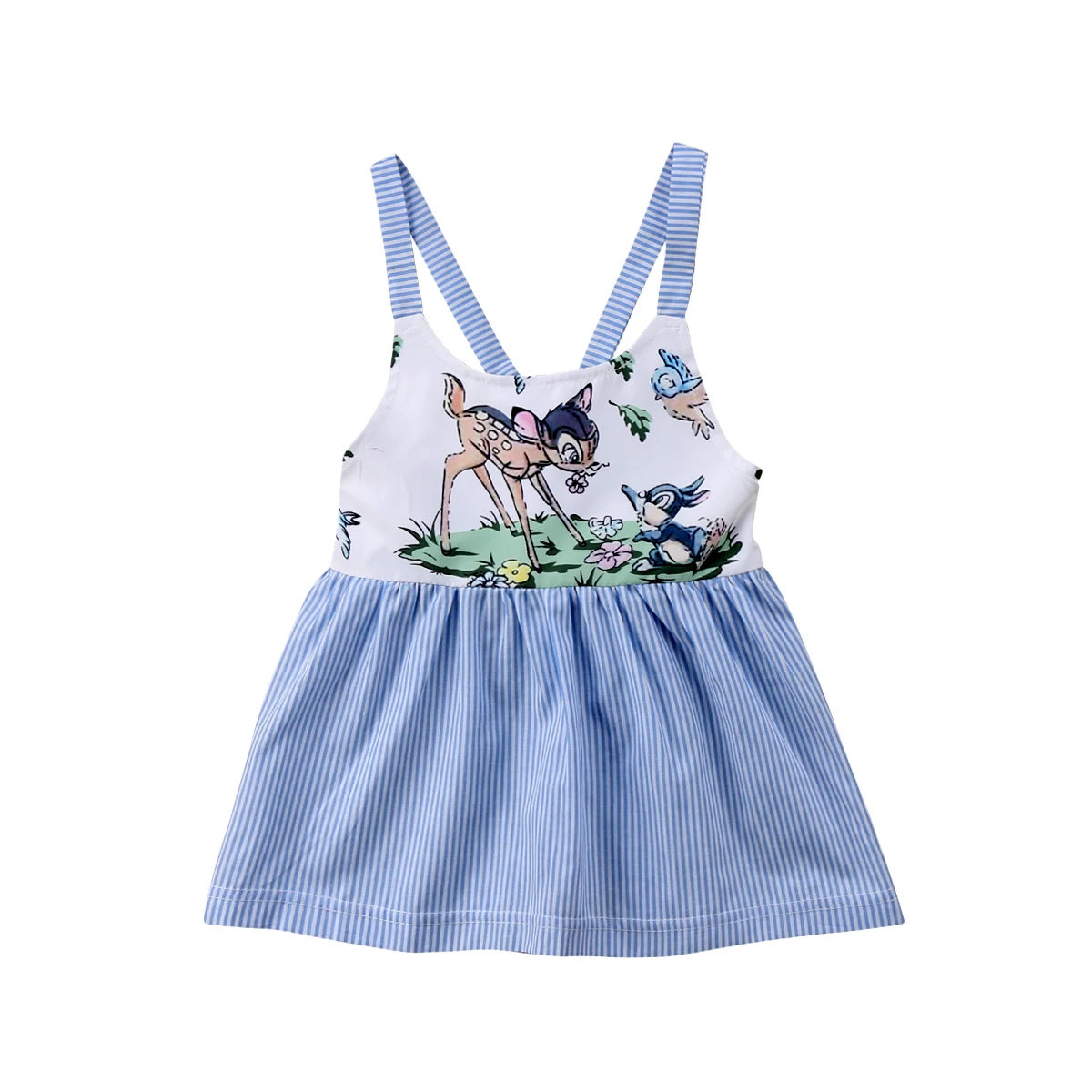 Newborn Baby Girls Dress Cute Deer Sleeveless Party Holiday Dress For Baby Girls Summer backless dress
Newborn Baby Girls Dress Cute Deer Sleeveless Party Holiday Dress For Baby Girls Summer backless dress