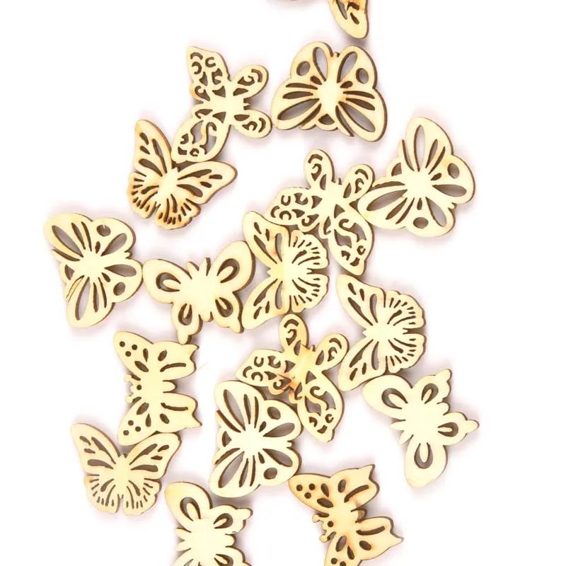 Natural Wood Slices Mix Butterfly Pattern For Scrapbookings DIY Carfts Home Decoration Wooden Embellishment 50pcs 33x26mm M1803
Natural Wood Slices Mix Butterfly Pattern For Scrapbookings DIY Carfts Home Decoration Wooden Embellishment 50pcs 33x26mm M1803