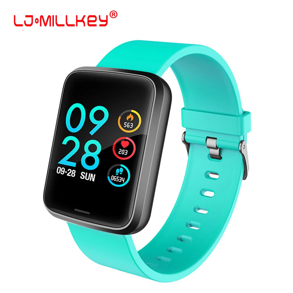 2019 Smart bracelet 1.3 inch large color screen heart rate blood pressure health monitoring waterproof BT sports watch
2019 Smart bracelet 1.3 inch large color screen heart rate blood pressure health monitoring waterproof BT sports watch