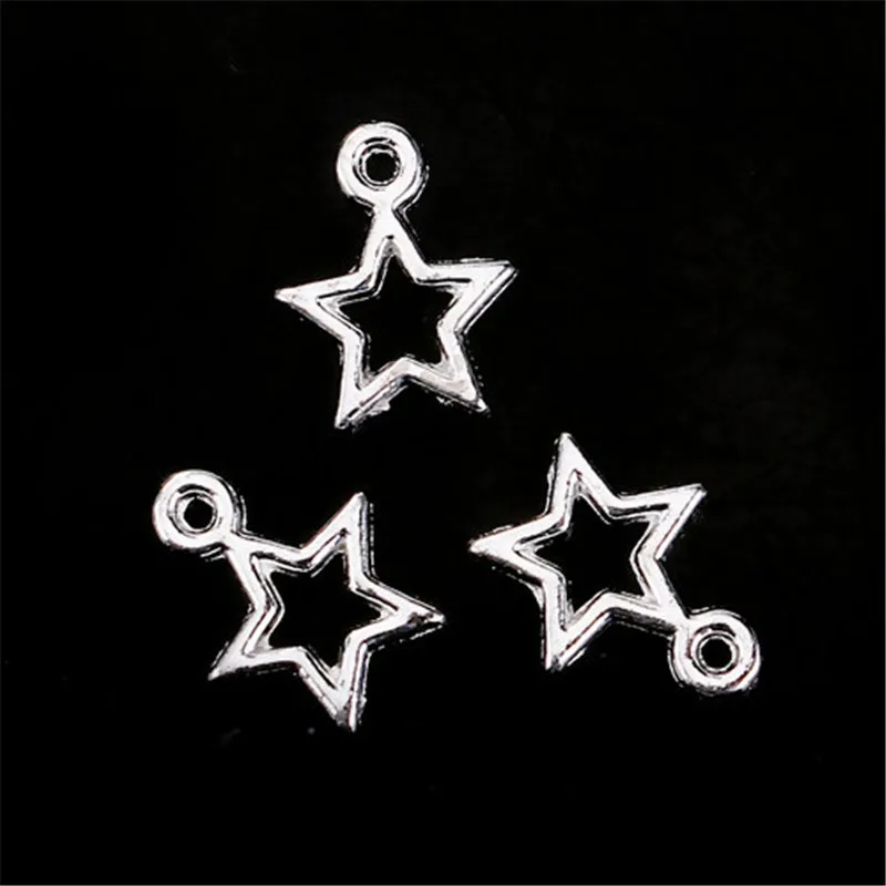 DoreenBeads Zinc Based Alloy Charms Pentagram Star Silver Color Charms DIY Jewelry Pendant 13mm( 4/8") x 10mm( 3/8"), 20 PCs
DoreenBeads Zinc Based Alloy Charms Pentagram Star Silver Color Charms DIY Jewelry Pendant 13mm( 4/8") x 10mm( 3/8"), 20 PCs