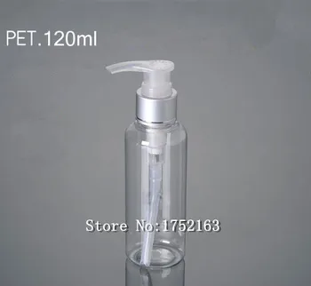 120ml Round Shoulder Transparent Lotion Press Pump Bottle or Plastic bottle matt Silver tangent pump,shampoo bottle 50pcs/lot
120ml Round Shoulder Transparent Lotion Press Pump Bottle or Plastic bottle matt Silver tangent pump,shampoo bottle 50pcs/lot