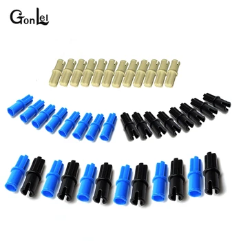 100Pcs/Lot Technic Axle Pin Connectors without Friction Ridges Lengthwise 6562 MOC Brick Parts DIY Toys Compatible with 3749
100Pcs/Lot Technic Axle Pin Connectors without Friction Ridges Lengthwise 6562 MOC Brick Parts DIY Toys Compatible with 3749