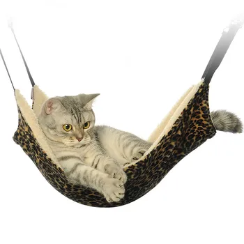 TAILUP Soft Big Cat Hammock Bed Winter Warm Pet Cages Hammock Leopard Hanging Bed Sleep Pad for Hamsters Rabbits 2Sizes
TAILUP Soft Big Cat Hammock Bed Winter Warm Pet Cages Hammock Leopard Hanging Bed Sleep Pad for Hamsters Rabbits 2Sizes