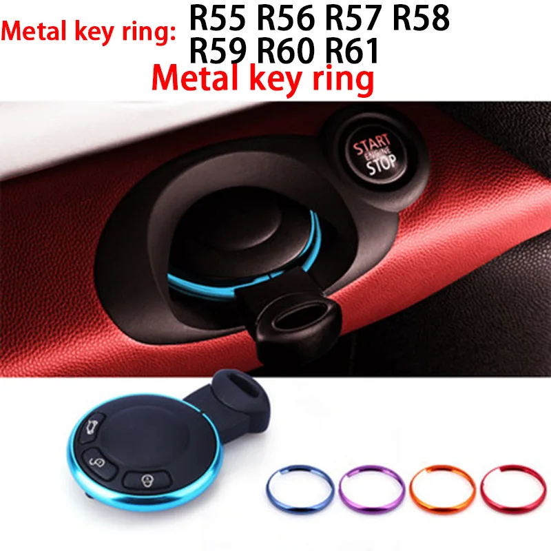 Keying Key chain Aluminum Alloy Fob Ring Rim Trim Cover for Mini Cooper JCW R55 R56 R57 R58 R59 R60 R61 Countryman Car Styling
Keying Key chain Aluminum Alloy Fob Ring Rim Trim Cover for Mini Cooper JCW R55 R56 R57 R58 R59 R60 R61 Countryman Car Styling