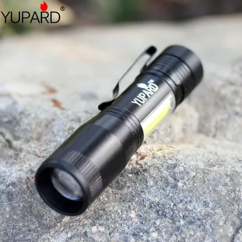 Mini Portable 4 Mode Working lamp 450LM Q5+COB LED Flashlight ZOOM torchflashlight life Lighting lantern Use AA/ 14500 Battery
Mini Portable 4 Mode Working lamp 450LM Q5+COB LED Flashlight ZOOM torchflashlight life Lighting lantern Use AA/ 14500 Battery