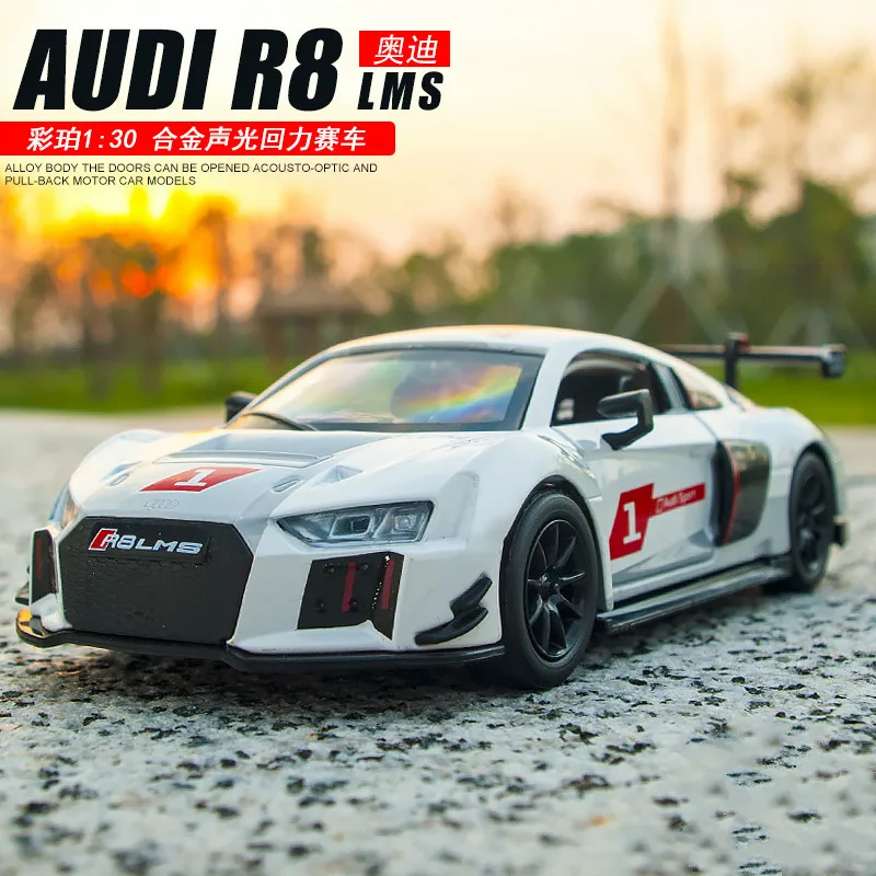 1:24 Die Cast Model Cars Electric Flashing Pull back scale automobile Alloy Vehicle gld3 Coche Children Toys Audi R8 LMS
1:24 Die Cast Model Cars Electric Flashing Pull back scale automobile Alloy Vehicle gld3 Coche Children Toys Audi R8 LMS