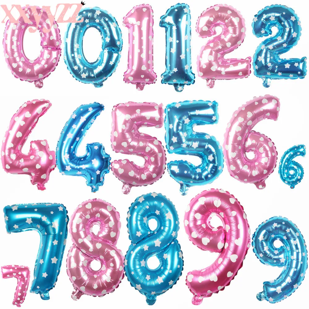 XXYYZZ Free Shipping New 16 Inch Blue / pink number Balloons happy birthday Wedding Party happy Decoration Dressed Gift
XXYYZZ Free Shipping New 16 Inch Blue / pink number Balloons happy birthday Wedding Party happy Decoration Dressed Gift