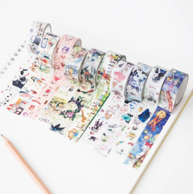 1 Pcs/set Novelty 2cm*7m Princess Alice Cat washi tape DIY decorative scrapbooking sticker planner masking label school supplies
1 Pcs/set Novelty 2cm*7m Princess Alice Cat washi tape DIY decorative scrapbooking sticker planner masking label school supplies