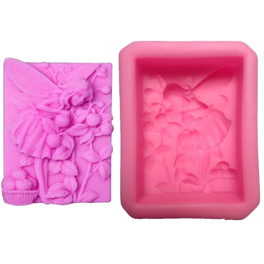 3 inch Fairy Flower Angel with Wing 3D Silicone Soap Mold Craft Art Mould Candle Making Mold Handmade Soap Mold Soap DIY Tool
3 inch Fairy Flower Angel with Wing 3D Silicone Soap Mold Craft Art Mould Candle Making Mold Handmade Soap Mold Soap DIY Tool