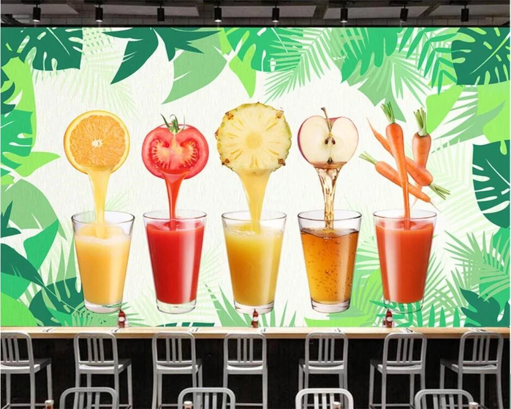 beibehang Hotel catering industry decoration background wall juice juice fruit and vegetable shop tooling murals custom murals
beibehang Hotel catering industry decoration background wall juice juice fruit and vegetable shop tooling murals custom murals