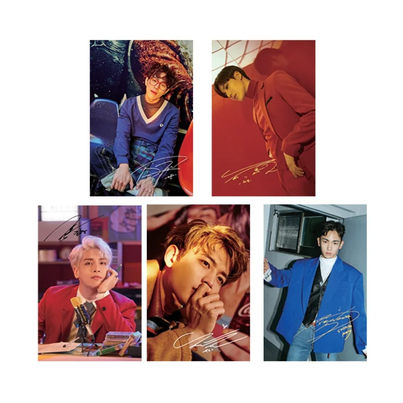 5 Pcs/Set K-POP SHI-Nee Album Transparent Photo Card PVC Cards Self Made LOMO Card Photocard
5 Pcs/Set K-POP SHI-Nee Album Transparent Photo Card PVC Cards Self Made LOMO Card Photocard