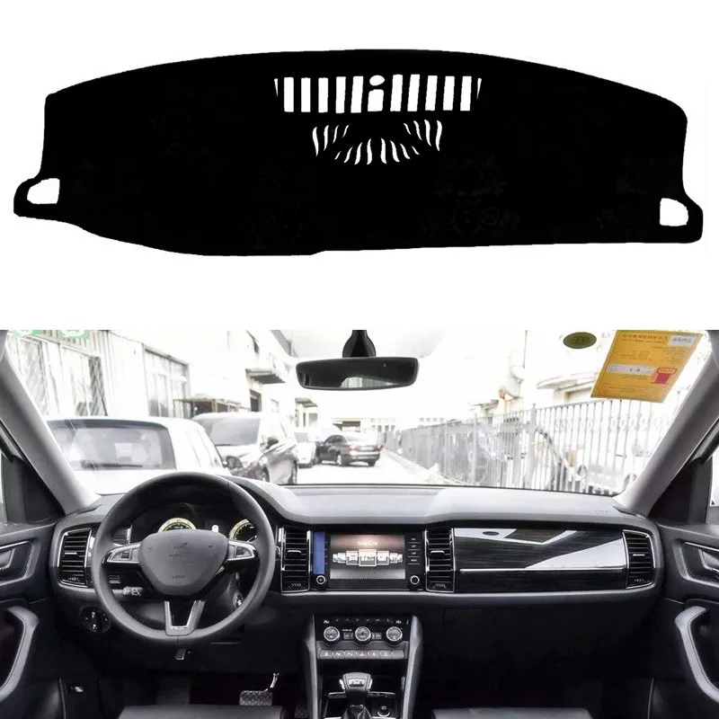 For Skoda Kodiaq 2017 2018 2019 Dashboard Cover Mat Pad Dashmat Dash Sun Shade Instrument Protect Carpet Car Styling Accessories
For Skoda Kodiaq 2017 2018 2019 Dashboard Cover Mat Pad Dashmat Dash Sun Shade Instrument Protect Carpet Car Styling Accessories