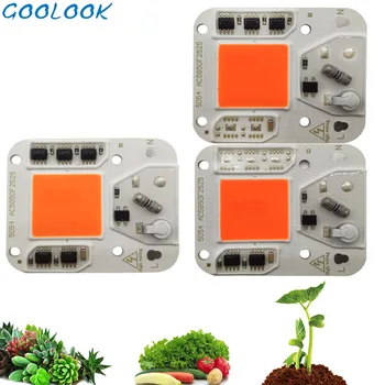 1PC Hydroponice AC 220V 100w 50w 30w COB Led Grow Light Chip Full Spectrum 370nm-780nm for Indoor Plant Seedling Grow and Flower
1PC Hydroponice AC 220V 100w 50w 30w COB Led Grow Light Chip Full Spectrum 370nm-780nm for Indoor Plant Seedling Grow and Flower