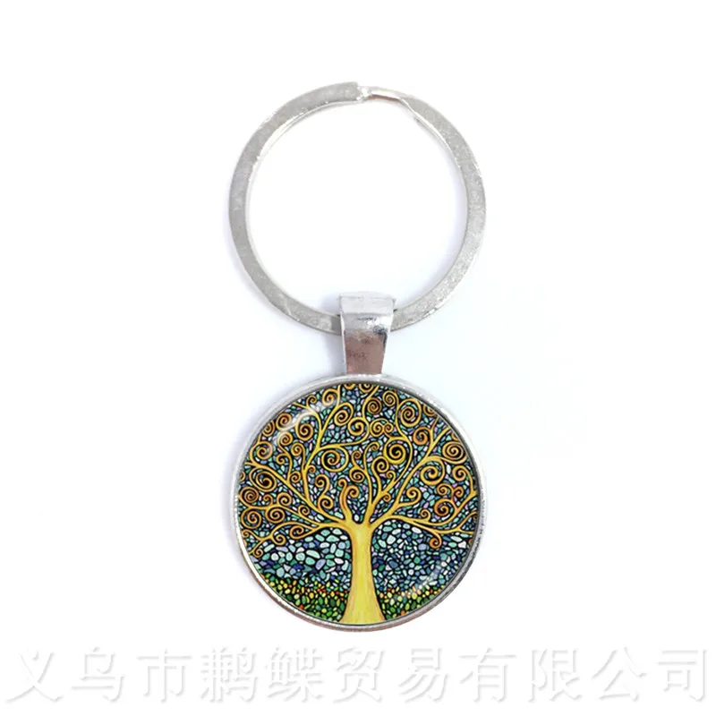 Cabala Keychains Tree of Life Glass Cabochon Keyring Accessories For Men Women Children Creative Pendant
Cabala Keychains Tree of Life Glass Cabochon Keyring Accessories For Men Women Children Creative Pendant
