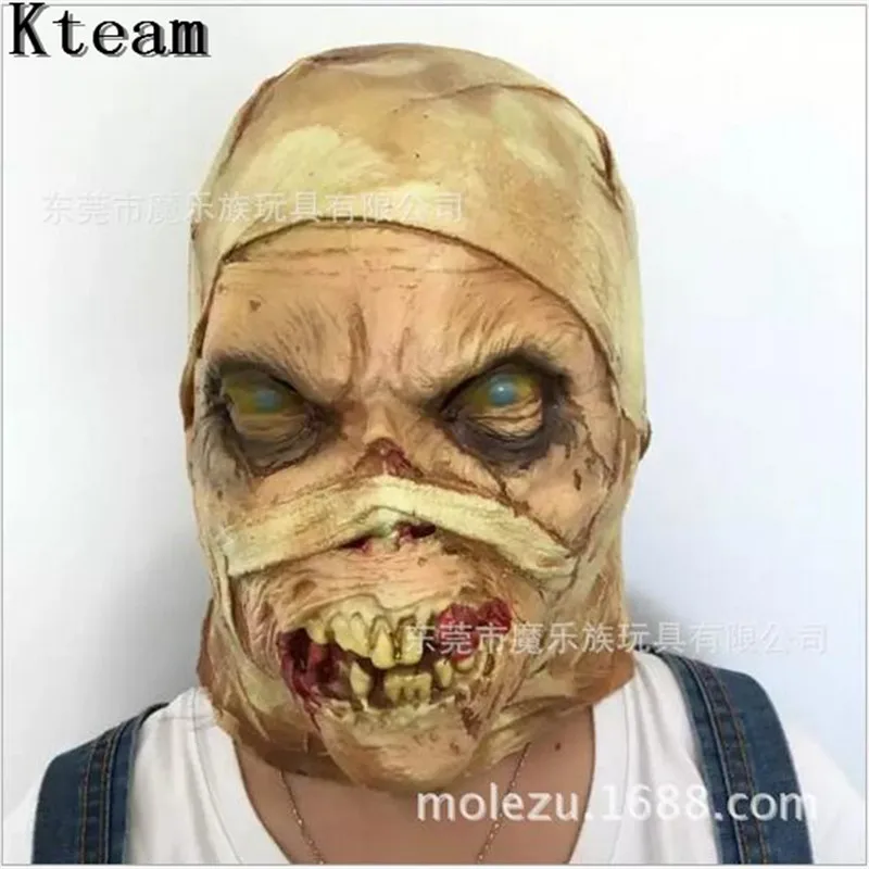 2017 Free shipping Halloween party cosplay dress super horror zombie Mask mummy scary mask dry zombie head ghost head mask toys
2017 Free shipping Halloween party cosplay dress super horror zombie Mask mummy scary mask dry zombie head ghost head mask toys