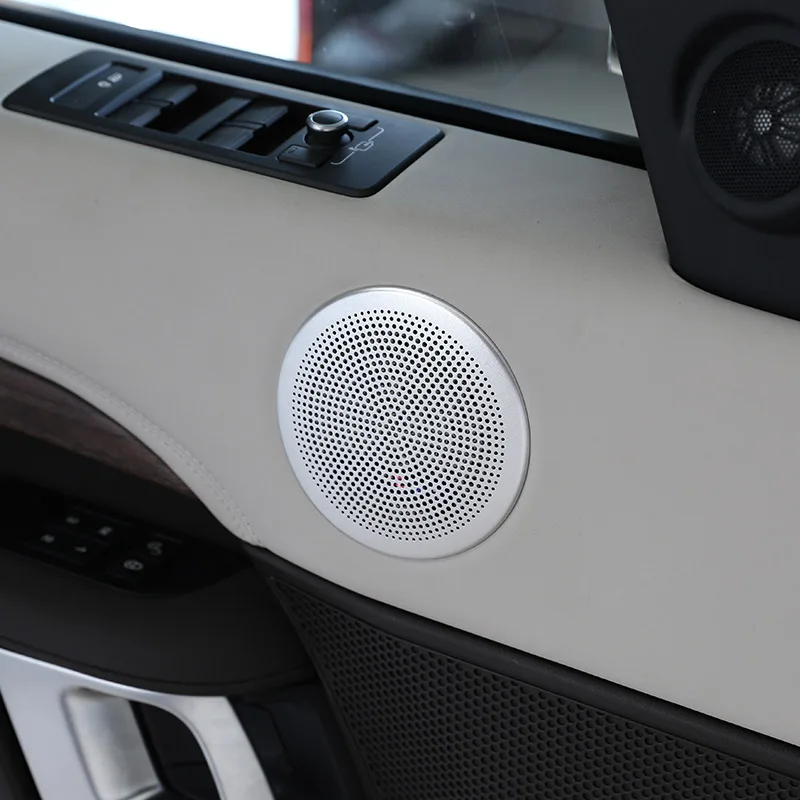 For Land Rover Discovery 5 LR5 L462 2017 2018 Car Aluminum alloy Up Door Speaker Cover Trim Accessories 4PCS
For Land Rover Discovery 5 LR5 L462 2017 2018 Car Aluminum alloy Up Door Speaker Cover Trim Accessories 4PCS