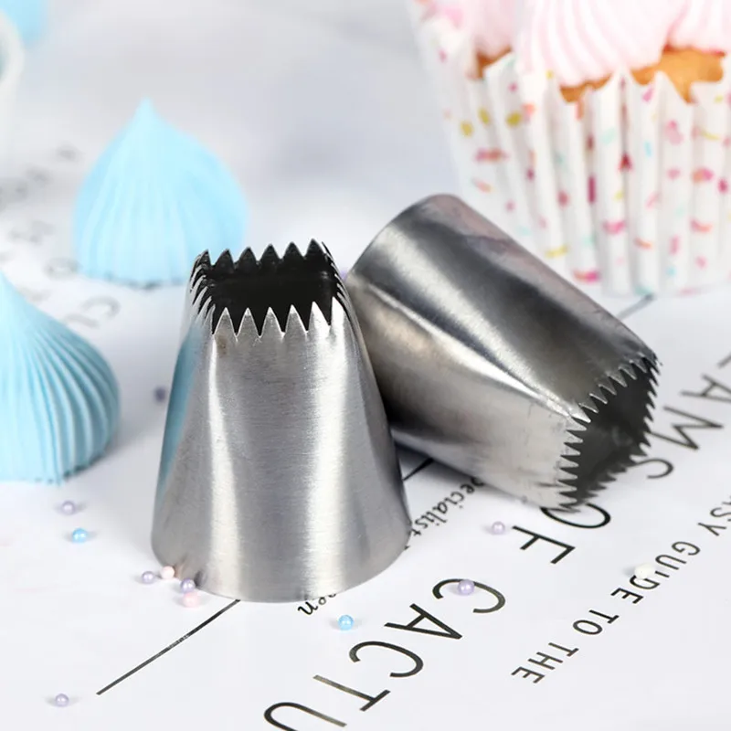32 24 Tooth Large Size Square Icing Piping Nozzles Cake Decorating Pastry Tip Sets
32 24 Tooth Large Size Square Icing Piping Nozzles Cake Decorating Pastry Tip Sets