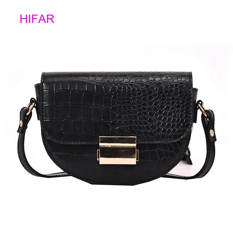 luxurious Saddle bag animal print alligator leather bag round handbag women vintage half moon bags new fashion drop shipping
luxurious Saddle bag animal print alligator leather bag round handbag women vintage half moon bags new fashion drop shipping