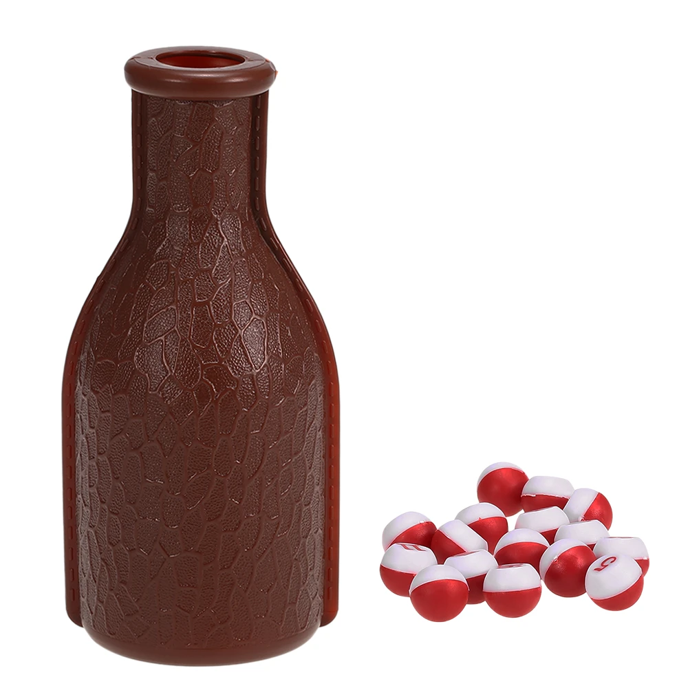 LIXADA Billiard Tally Bottle Plastic Pool Shaker Bottle with 16 Numbered Peas Billiards Kelly Pill Pool Billiard Depot Bottle
LIXADA Billiard Tally Bottle Plastic Pool Shaker Bottle with 16 Numbered Peas Billiards Kelly Pill Pool Billiard Depot Bottle